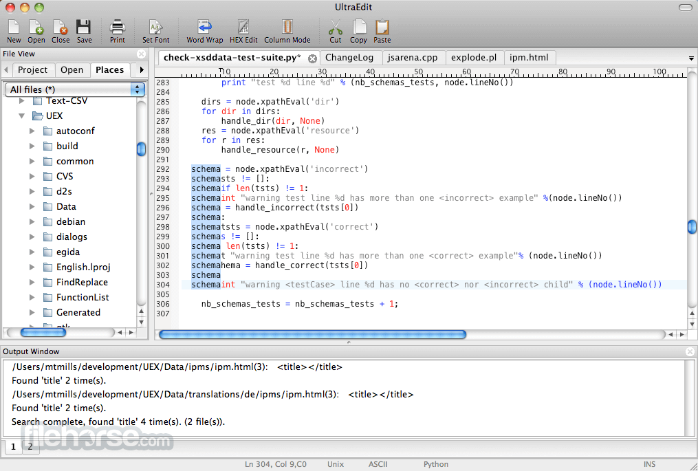 Mac plain text editor